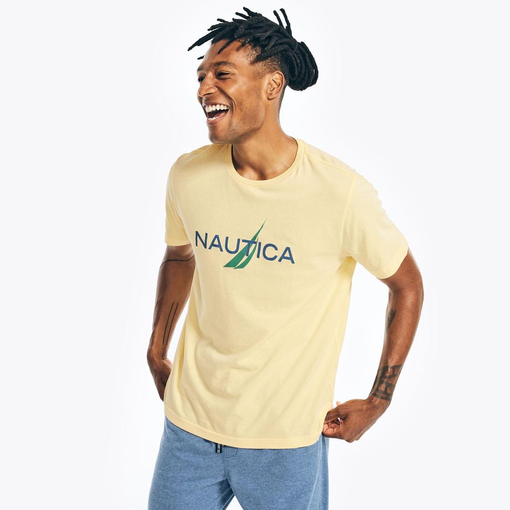 Nautica Mens Logo Graphic Sleep T-Shirt