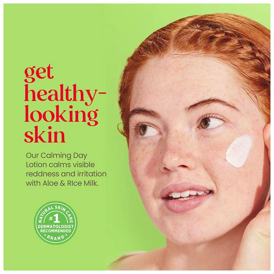 Burt's Bees Calming Day Face Lotion With Aloe and Rice Milk 7