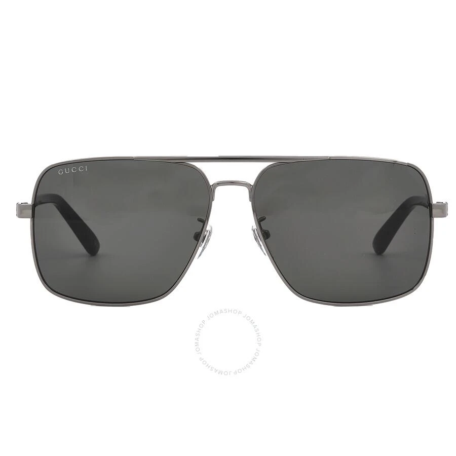 Gucci Grey Navigator Men's Sunglasses GG1289S 001 62 1