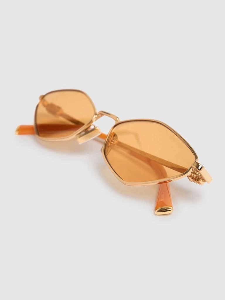 Miu Miu Hexagonal Metal Sunglasses 2
