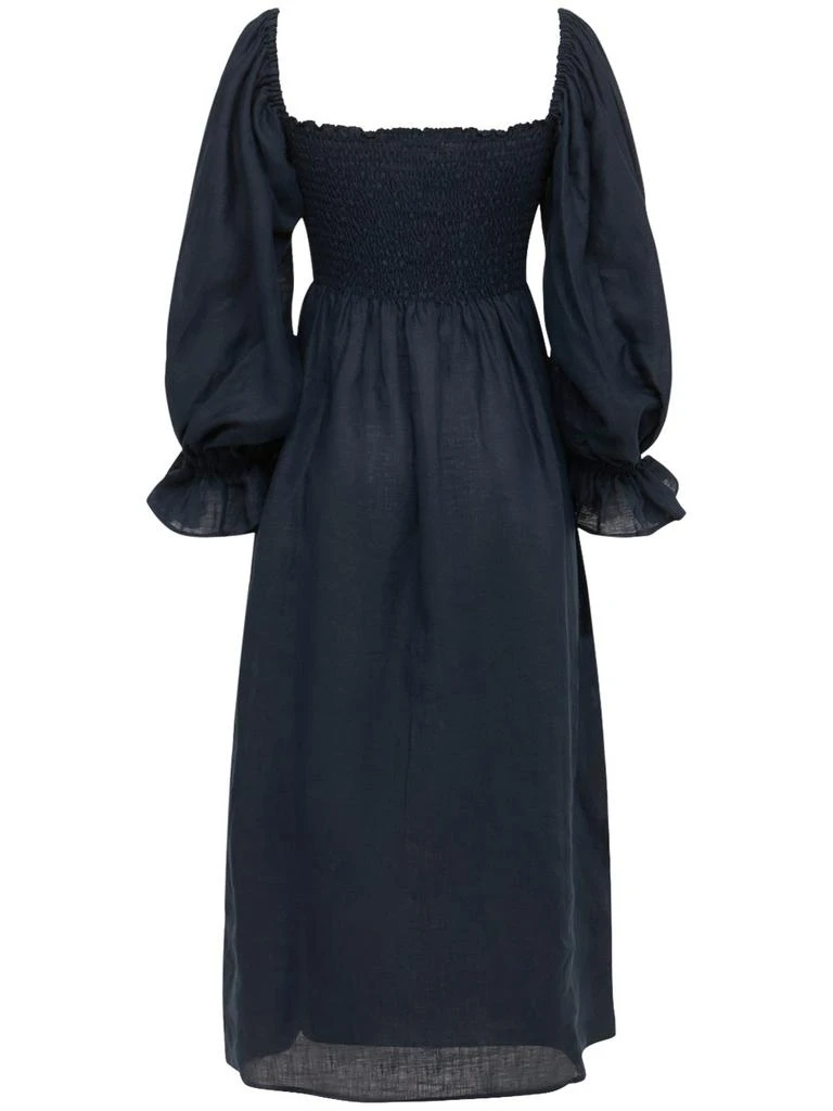 Sleeper Atlanta Linen Midi Dress 6