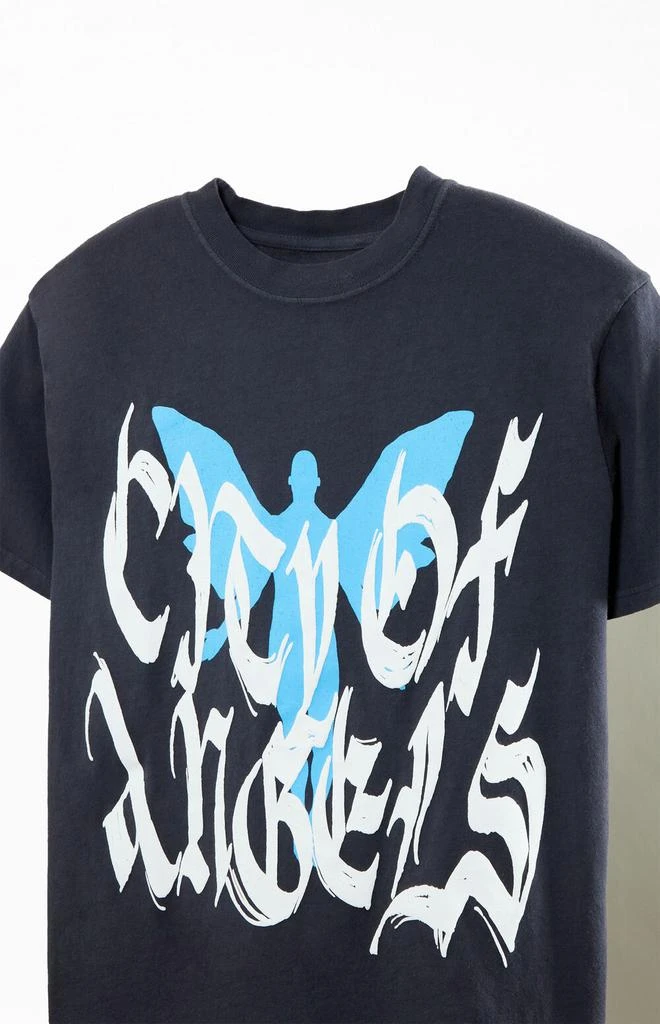 PacSun City Of Angel Wings Boxy Cropped T-Shirt 2