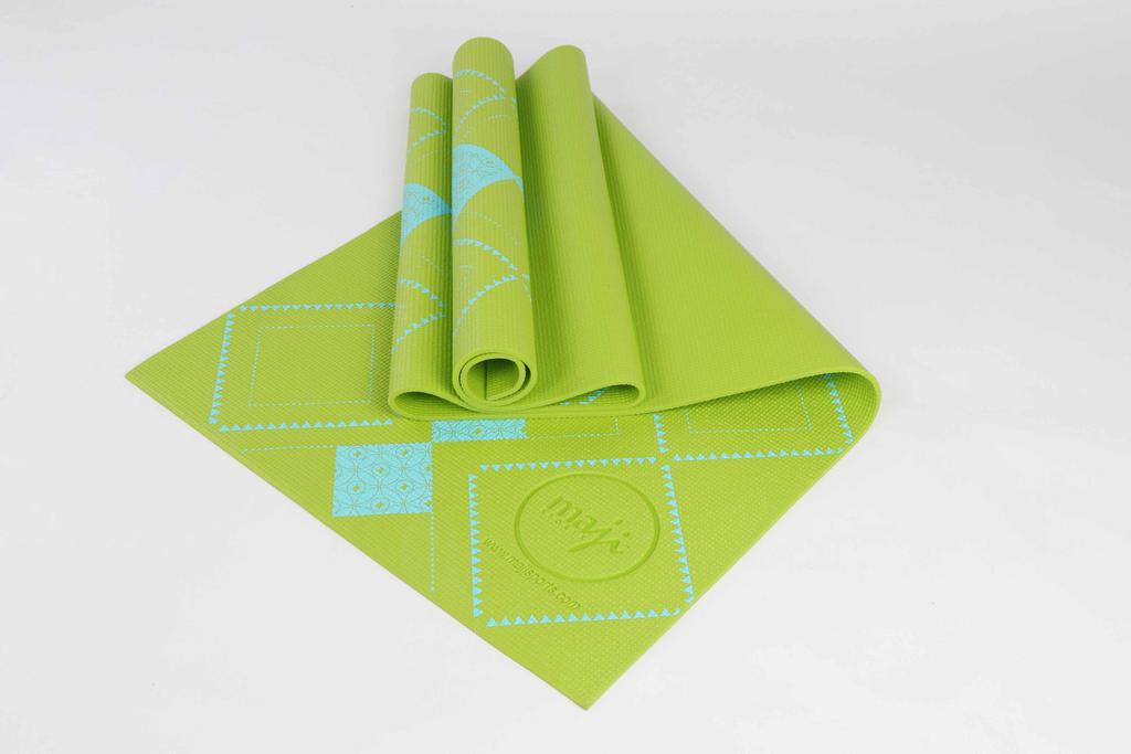 Maji Sports Printed PVC Premium Yoga Mat