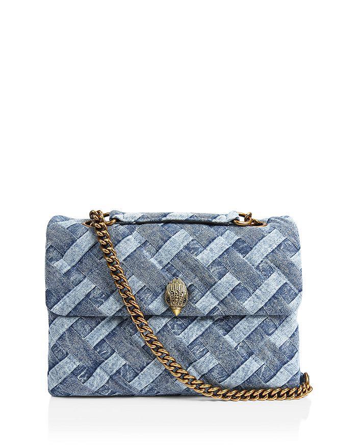 Kurt Geiger Kensington Medium Denim Crossbody