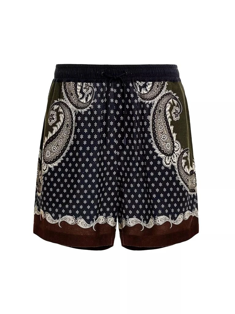 Agua Bendita Returning To The Roots Cece Cipres Swim Trunks 1