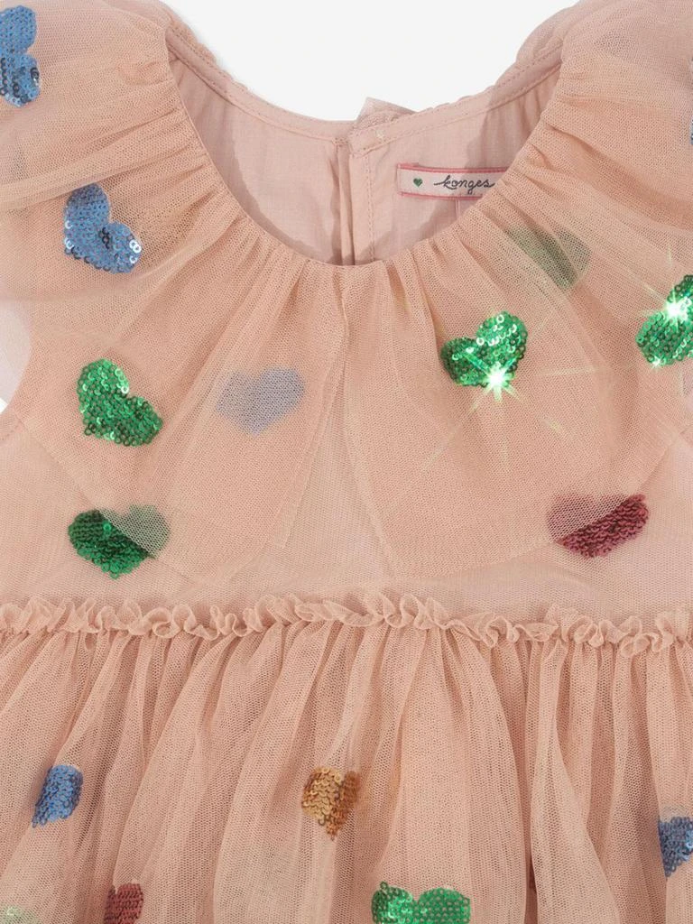 Konges Slojd Girls Yvonne Fairy Dress in Pink 4