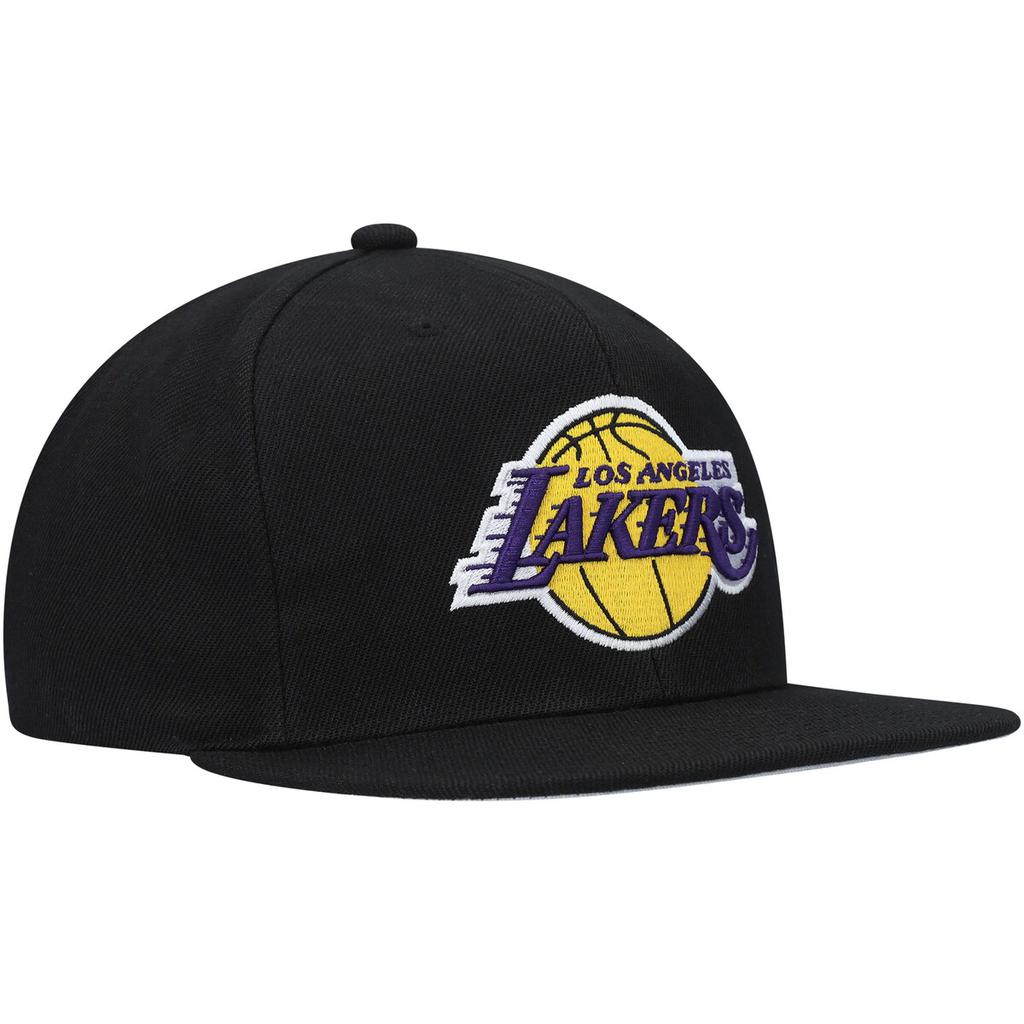 Mitchell & Ness Mitchell & Ness Lakers Area Code Snapback Hat - Men's