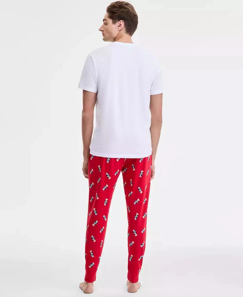Ralph Lauren Men's Polo Bear Jogger Pajama Set, Exclusively at Macy's 3