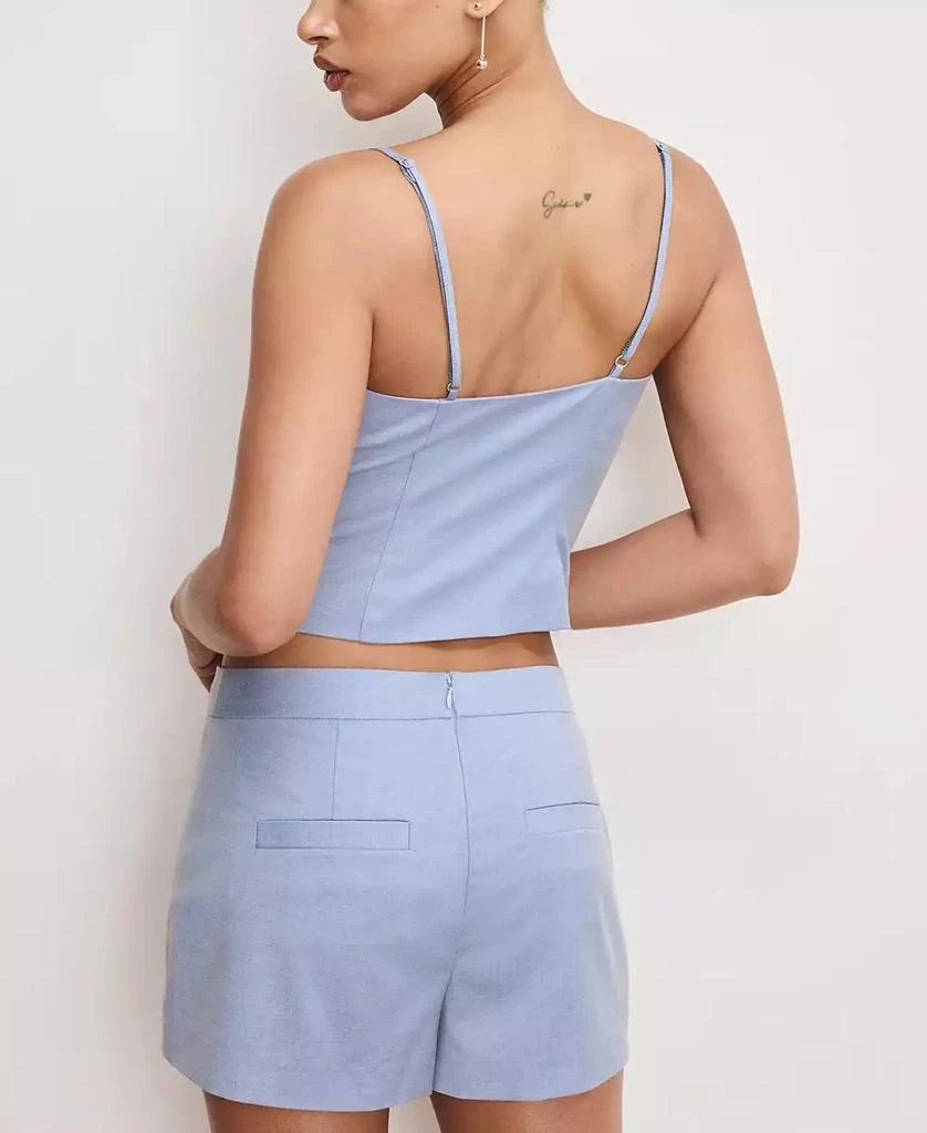 Good American Women's Twill Suiting Cami Top 2