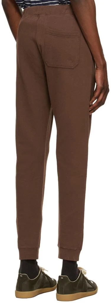 Sunspel Brown Loopback Lounge Pants 3