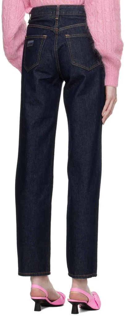 Ganni Navy Swigy Jeans 3