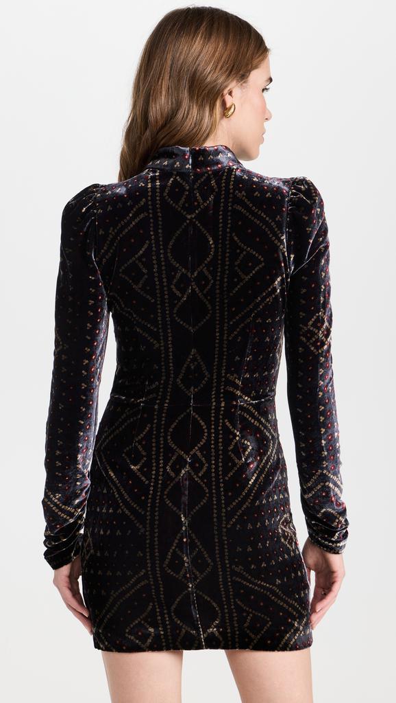 Sea Delphine Stretch Velvet Tunic Dress