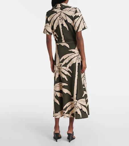 JOHANNA ORTIZ Printed gathered terry maxi skirt 3