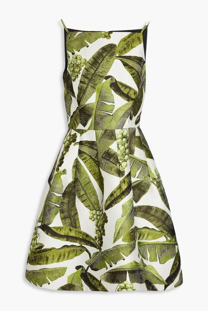 Oscar de la Renta Jacquard dress 1