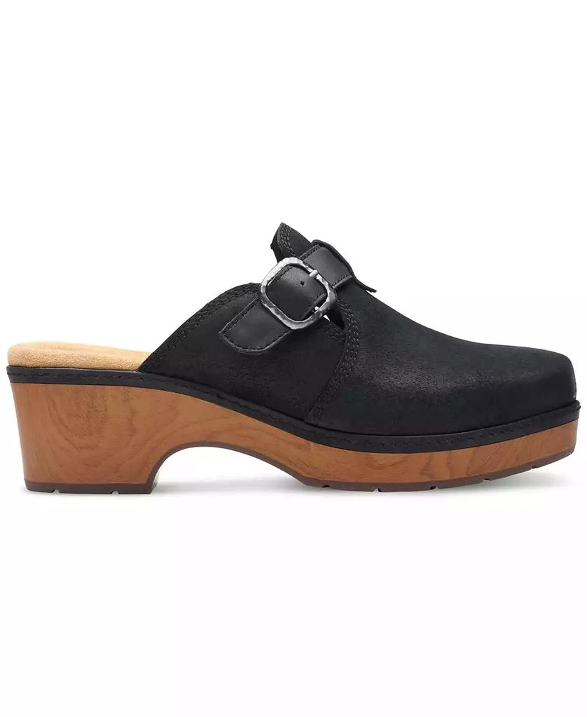 Clarks Women's Paizlee Nora Slip-On Buckled Platform Clogs 2
