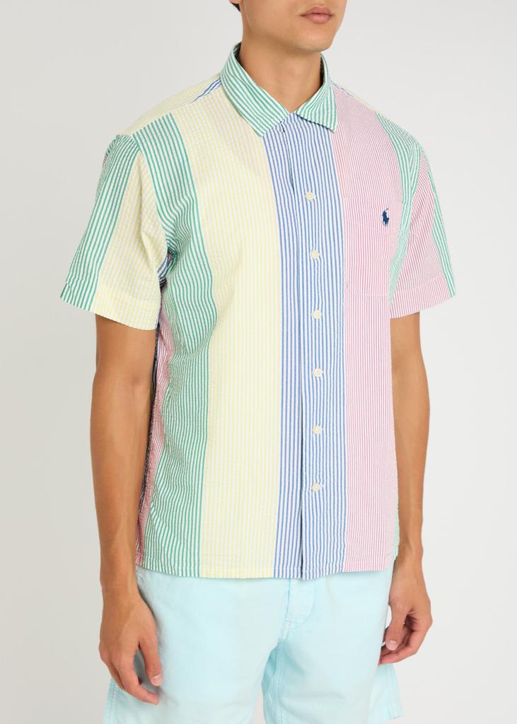 Ralph Lauren Striped seersucker cotton shirt