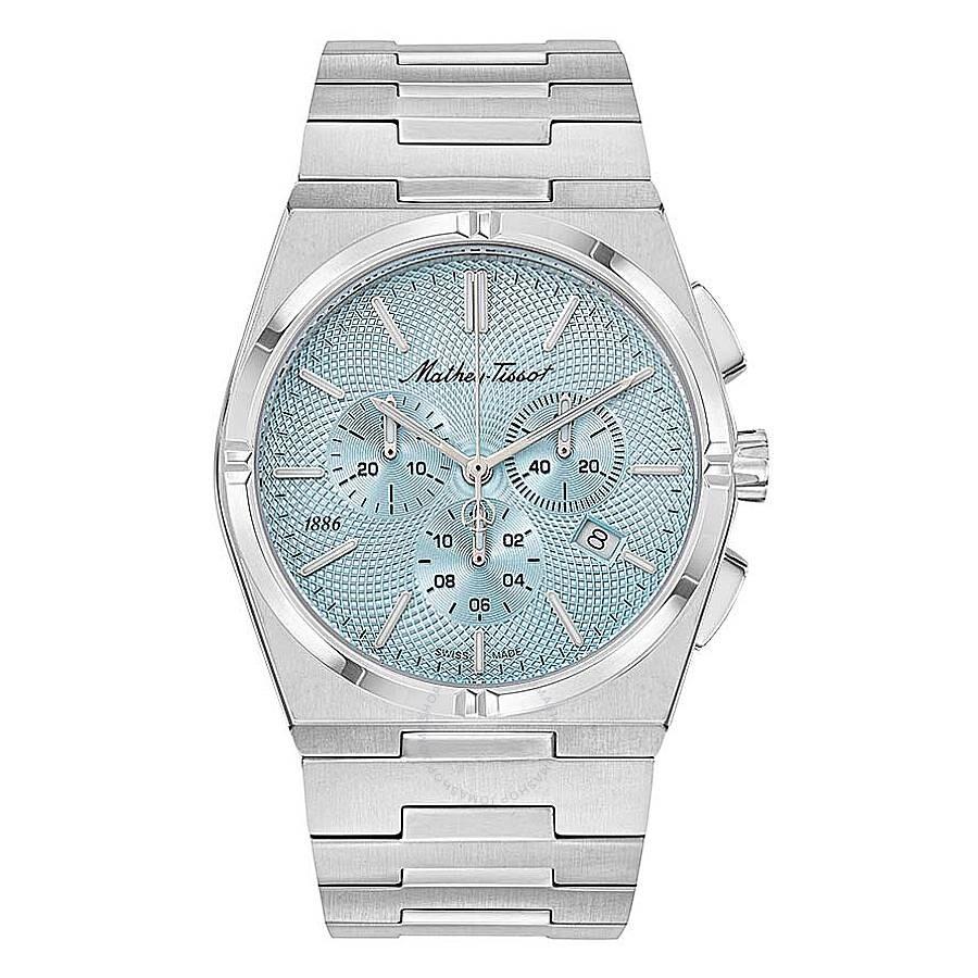 Mathey-Tissot Zeus Chronograph Quartz Blue Dial Men's Watch H118CHSK