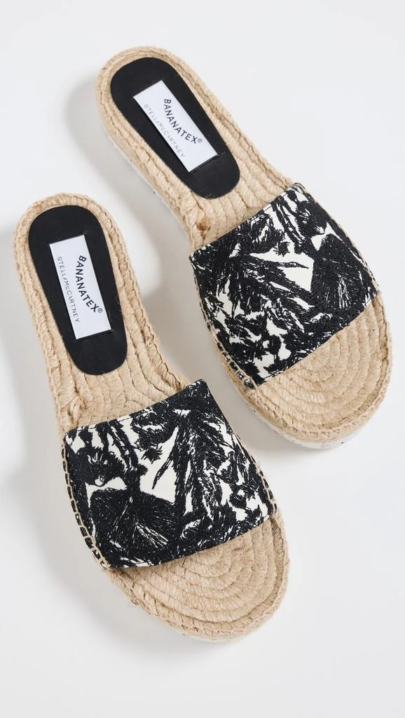 Stella McCartney Gaia Embroidered Mushroom Slides 4