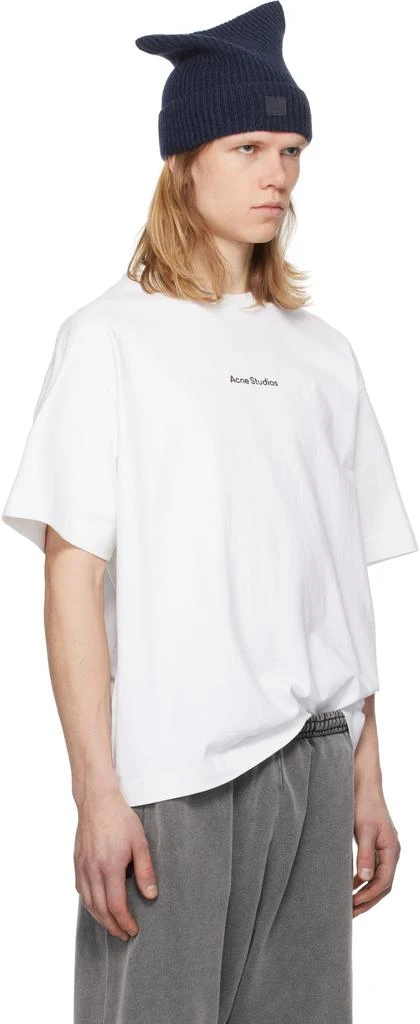 Acne Studios White Logo T-shirt 2