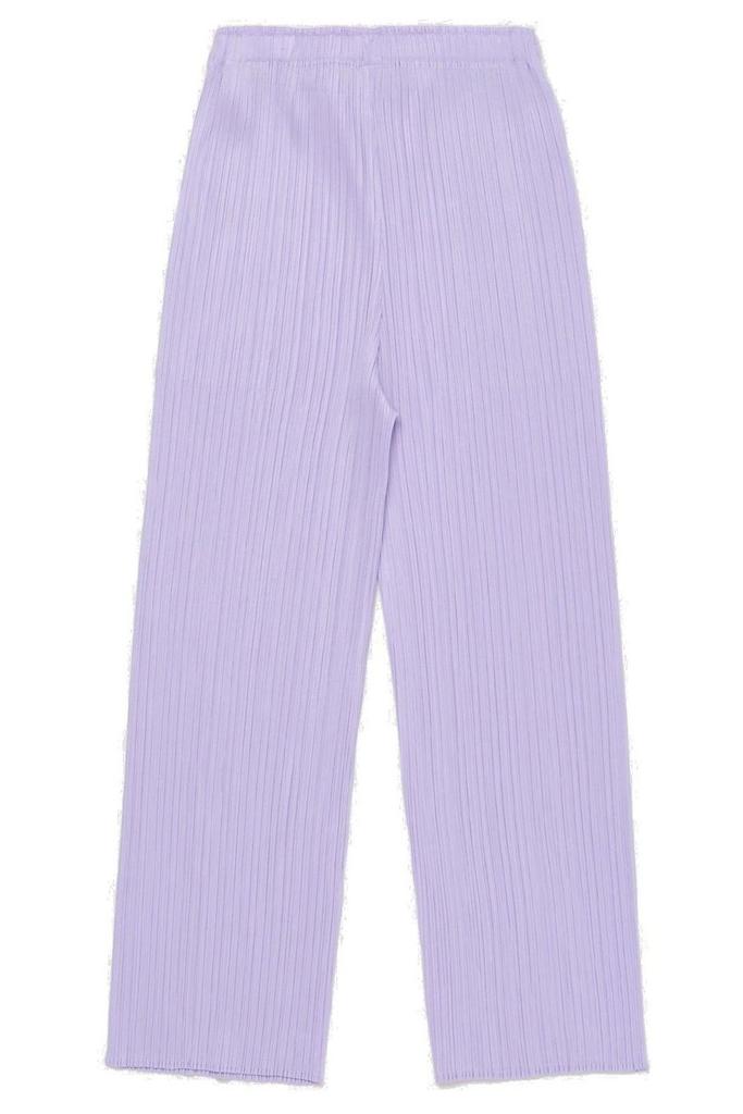 Pleats Please Pleats Please Issey Miyake Pleated Straight Leg Pants