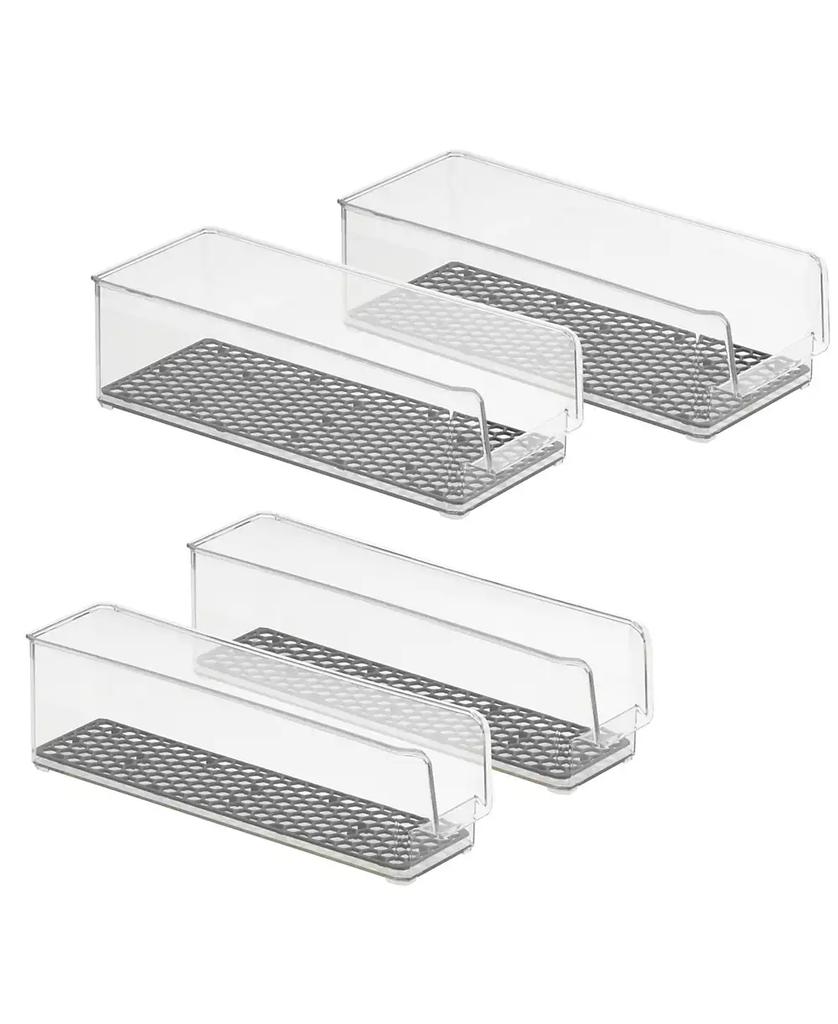 Spectrum Hexa in Fridge Stackable Refrigerator Bins for Storage Set, 4 Piece