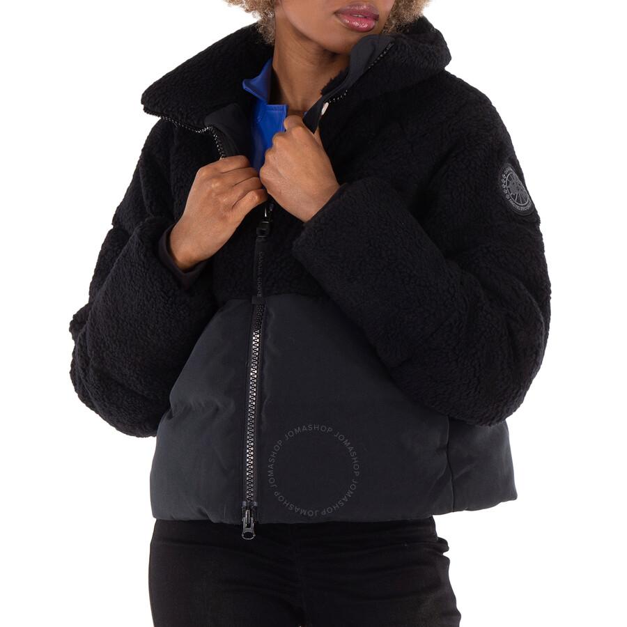 Canada Goose Black Elora Puffer Jacket