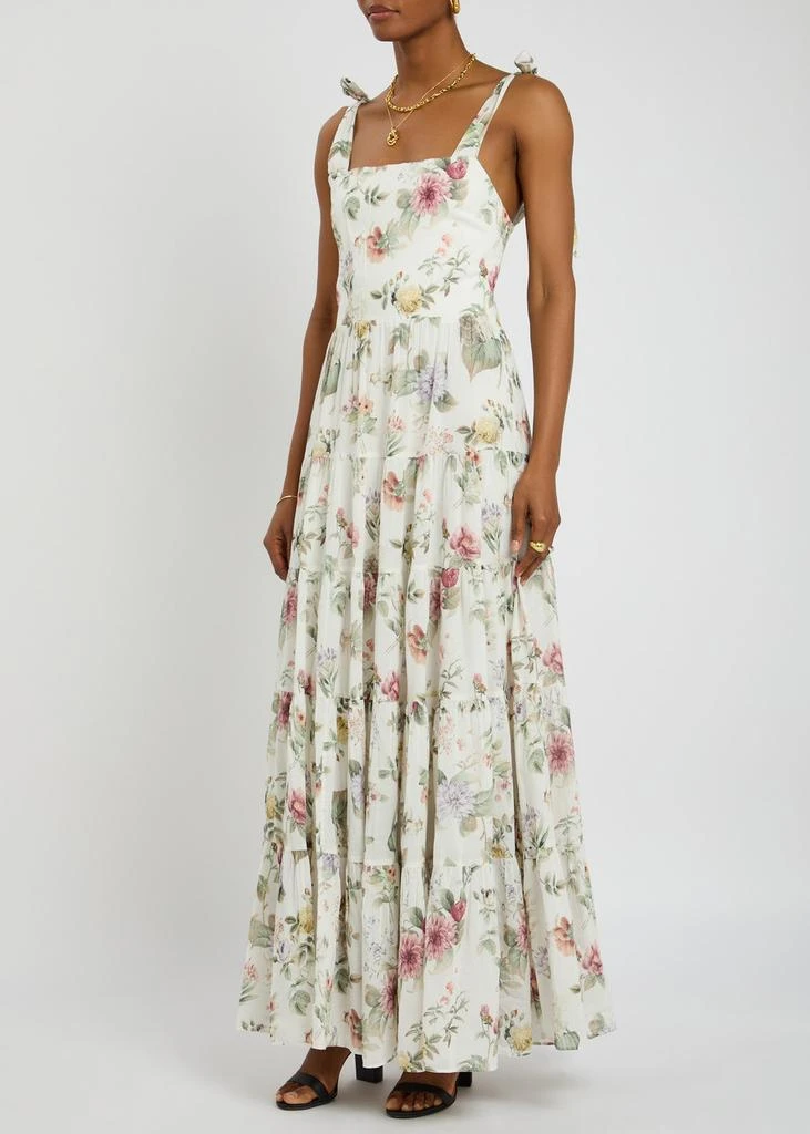 Alice + Olivia Monnie floral-print cotton maxi dress 2