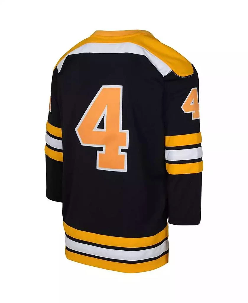Mitchell & Ness Big Boys and Girls Bobby Orr Black Boston Bruins Blue Line Player Jersey 2