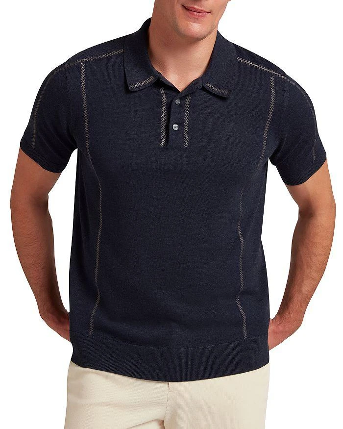 Ted Baker London Telle Topstitched Polo Shirt 1