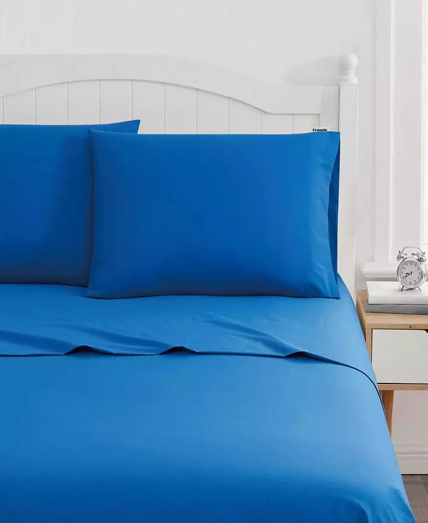 Crayola 100% Cotton Percale 3-Pc. Sheet Set, Twin 3