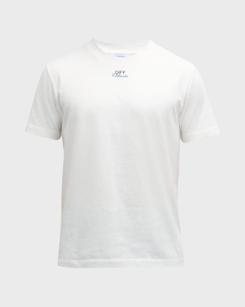 Off-White Men's Atlanta City Printed T-Shirt 1