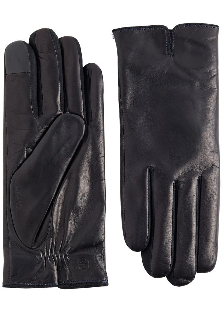 HANDSOME STOCKHOLM Essentials leather gloves