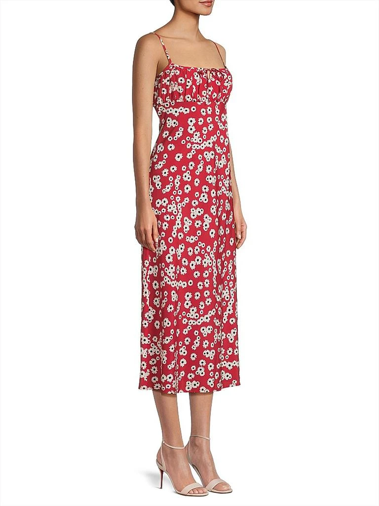 Ciao Lucia Leo Floral Keyhole Midi-Dress 4