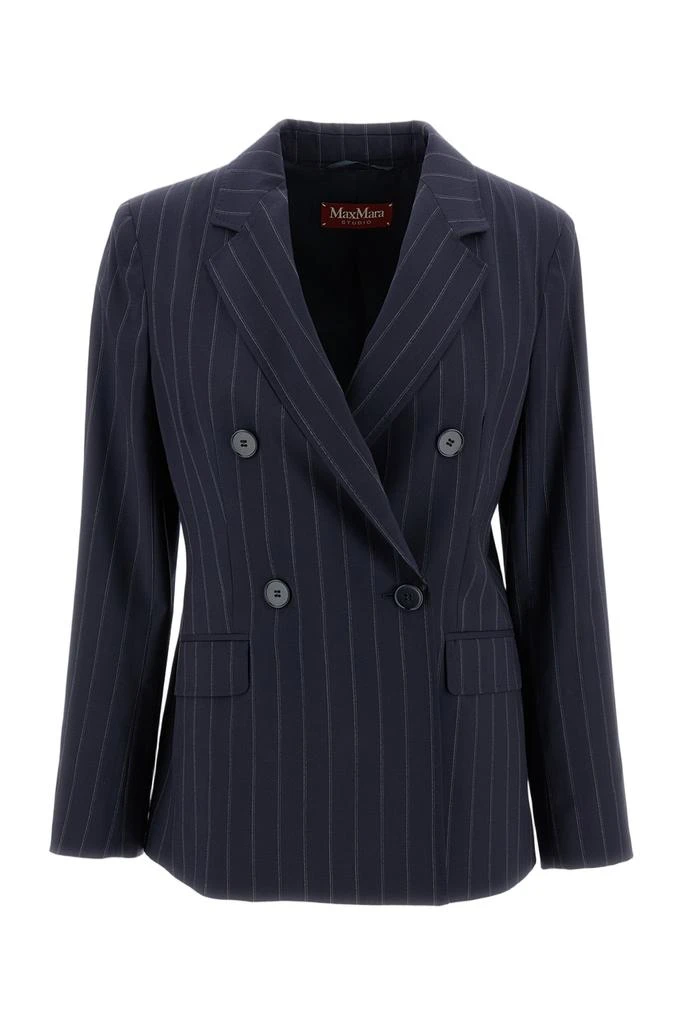 Max Mara Onagro Pinstripe Blazer