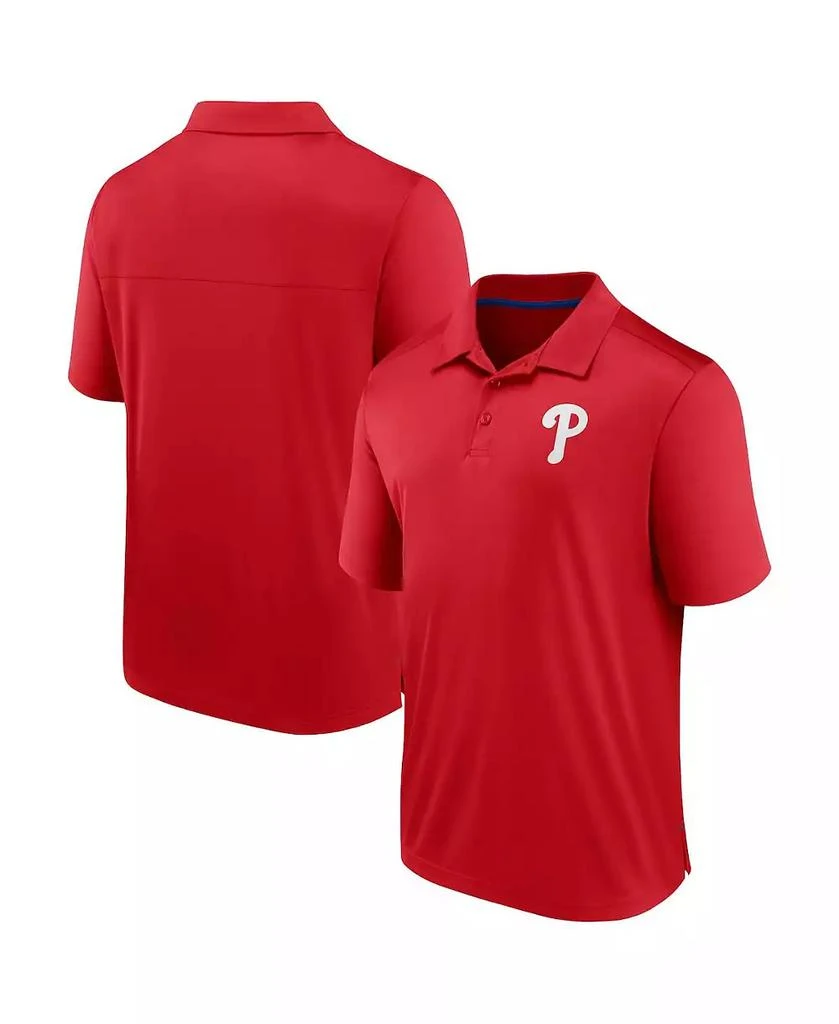 Fanatics Men's Red Philadelphia Phillies Polo Shirt 1