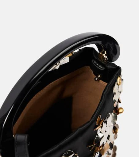 Dries Van Noten Small embellished satin tote bag 3
