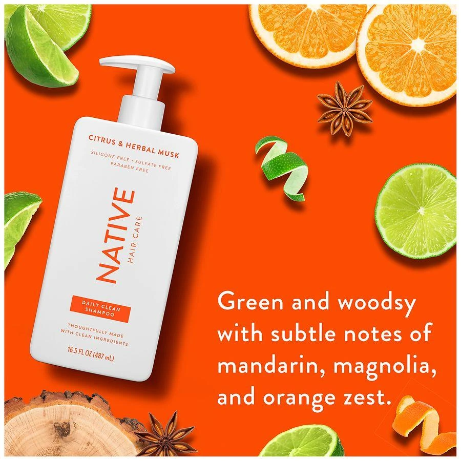 Native Shampoo Citrus & Herbal Musk 3
