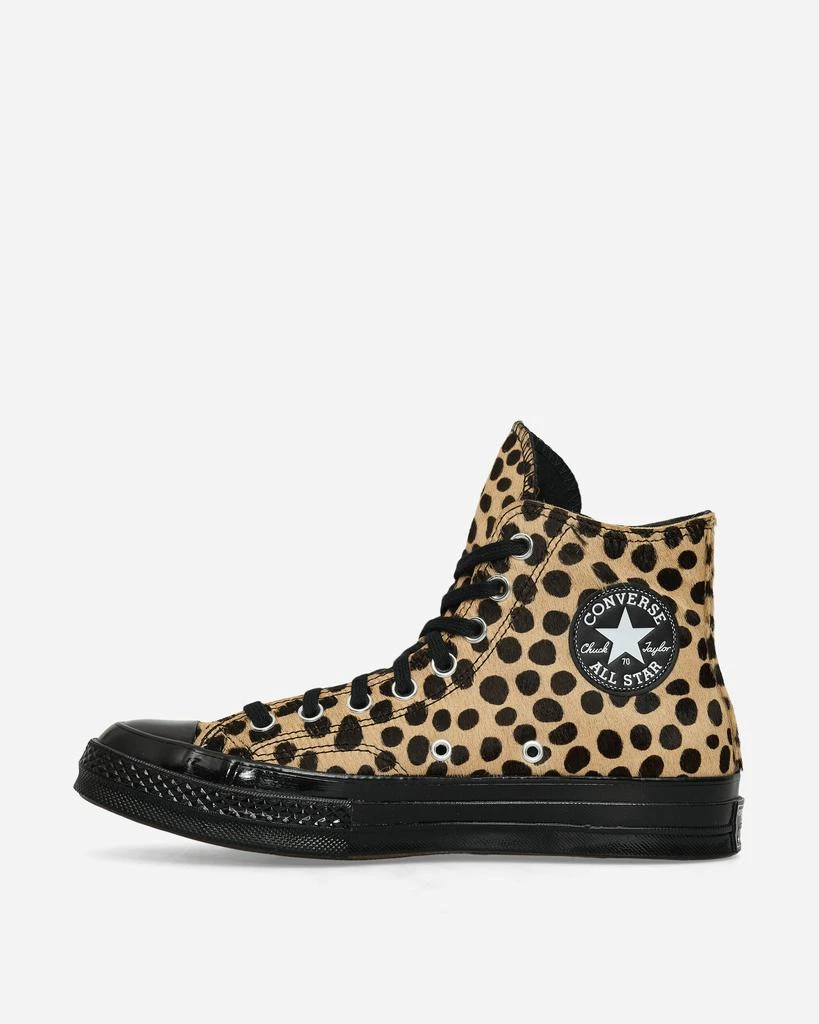 Converse Chuck 70 Pony Hair Sneakers Gold 2