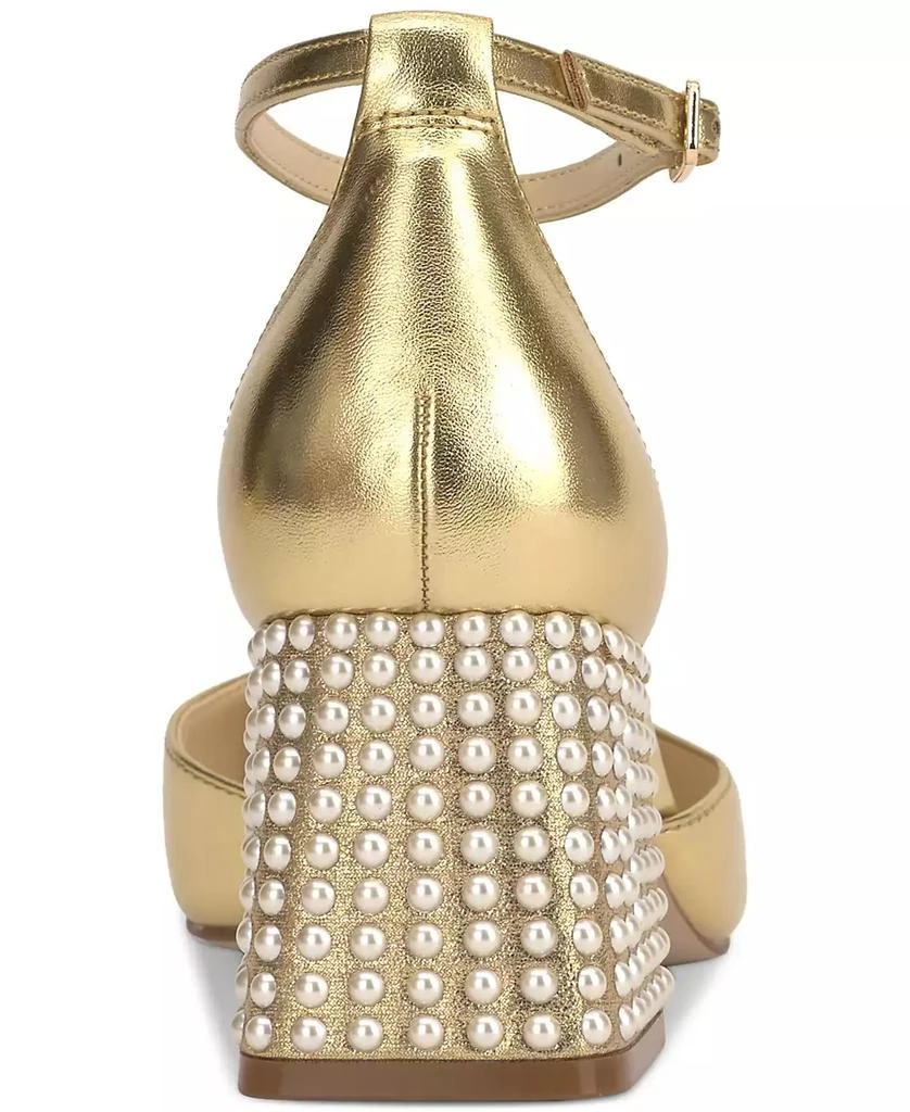 Jessica Simpson Women
s Fulian Ankle-Strap Block-Heel Pumps 3