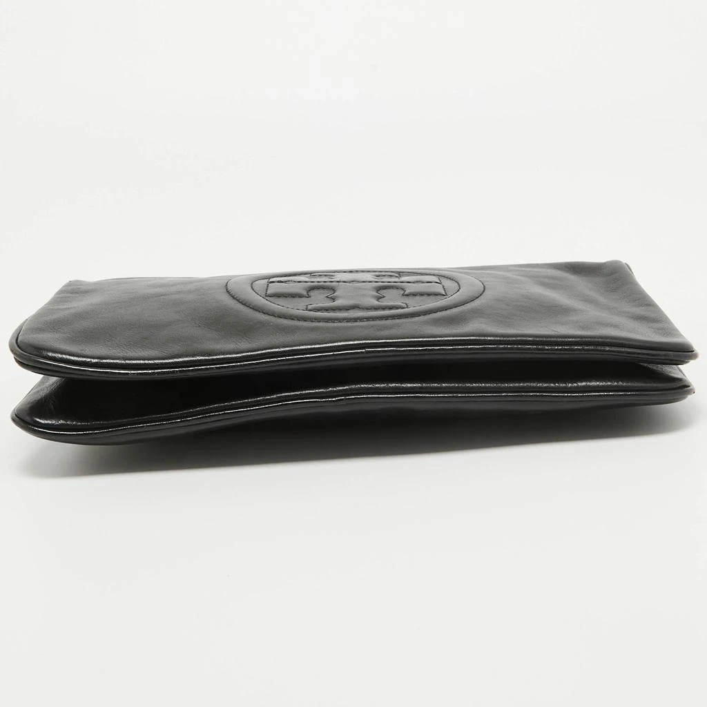 Tory Burch Tory Burch Black Leather Reva Chain Flap Bag 11