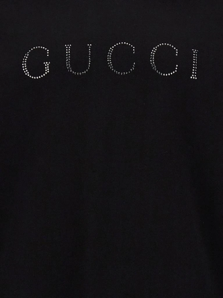 Gucci Rhinestone Logo Hoodie 4