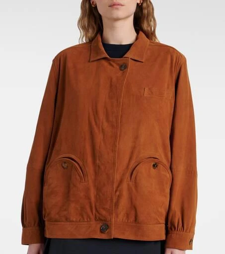 BLAZÉ MILANO Viva Cleo suede bomber jacket 6