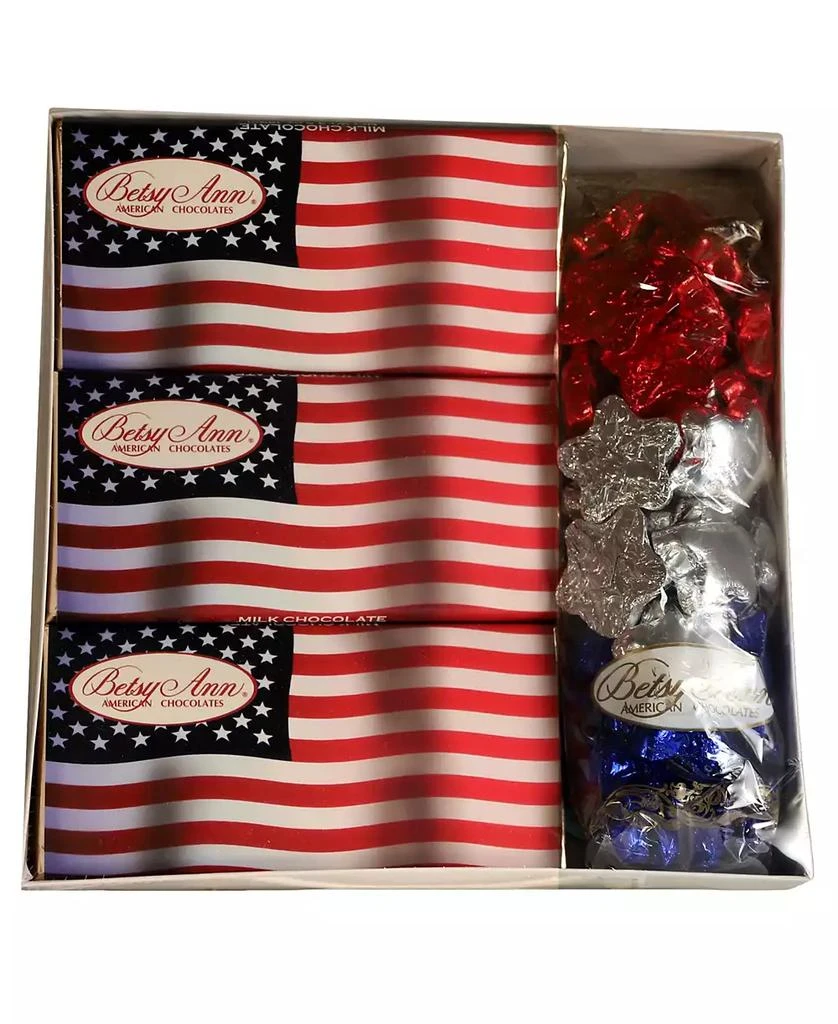 Betsy Ann Chocolates Flag Bars and Stars Set 1
