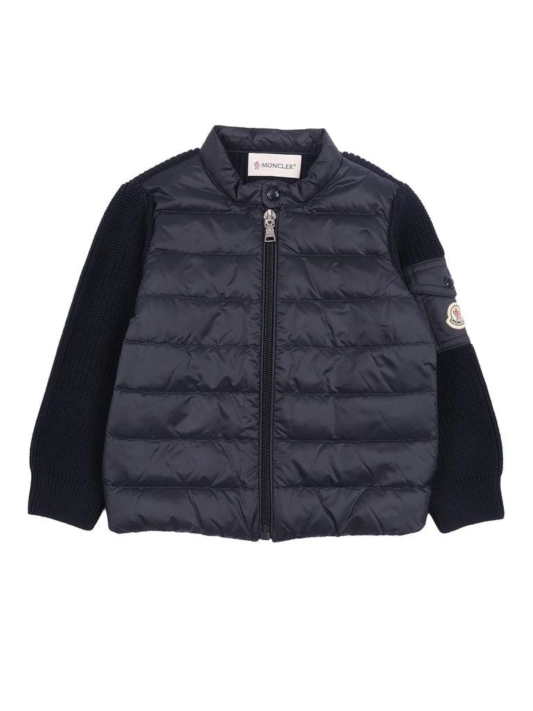 Moncler Moncler Kids Padded Zip-Up Cardigan