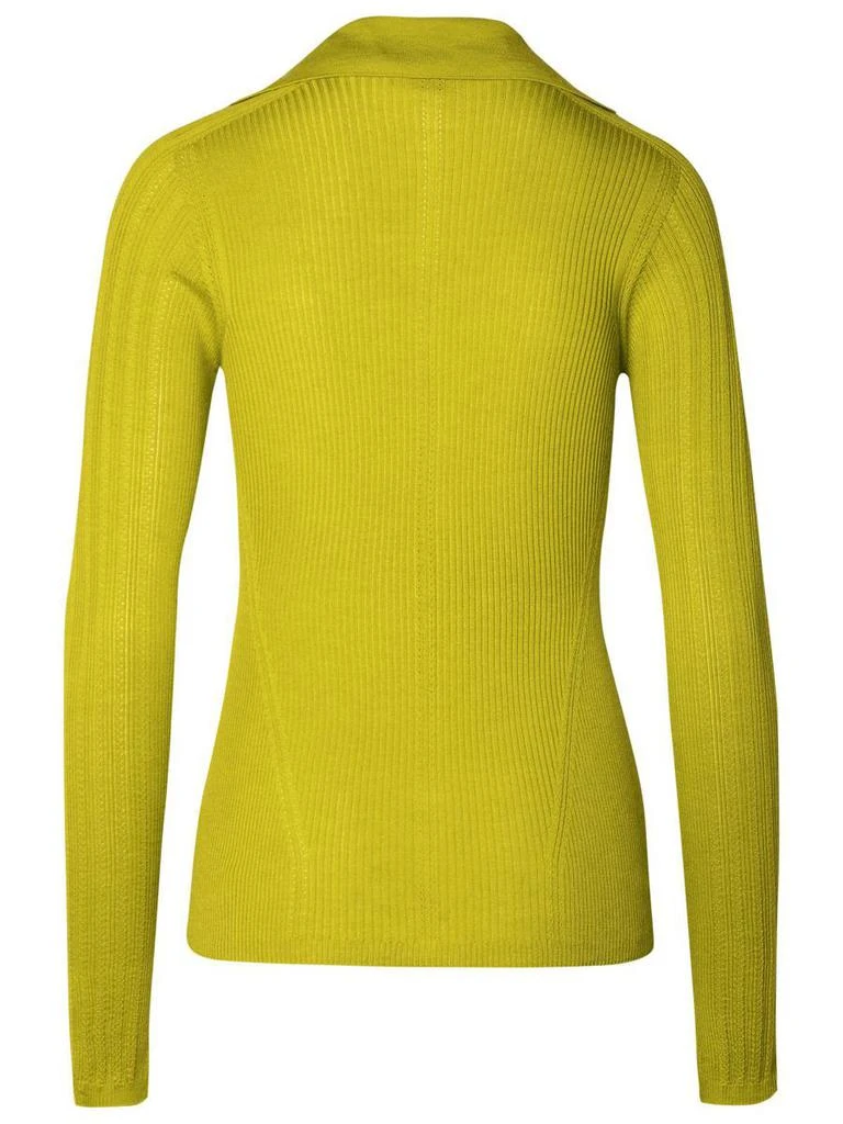 Lanvin Lanvin Green Cashmere Blend Cardigan 3