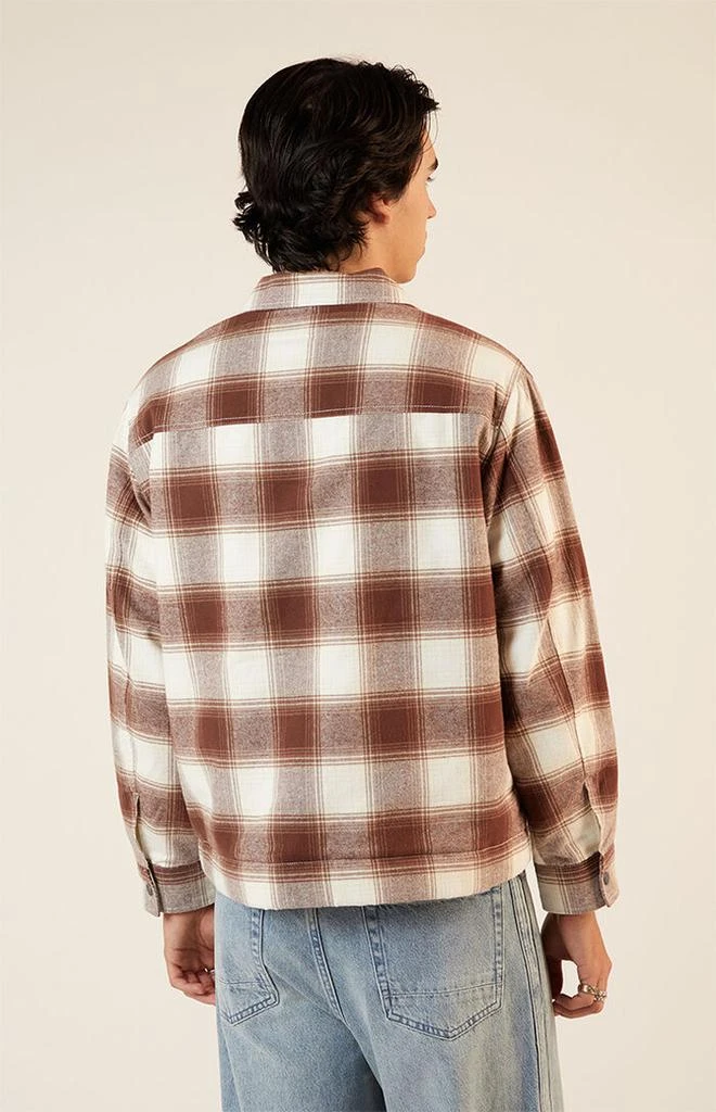 PacSun Niko Plaid Overshirt Jacket 3