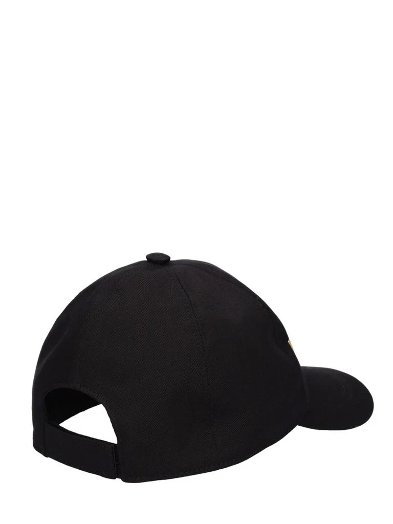 VERSACE Embroidered Cotton Drill Baseball Hat 3