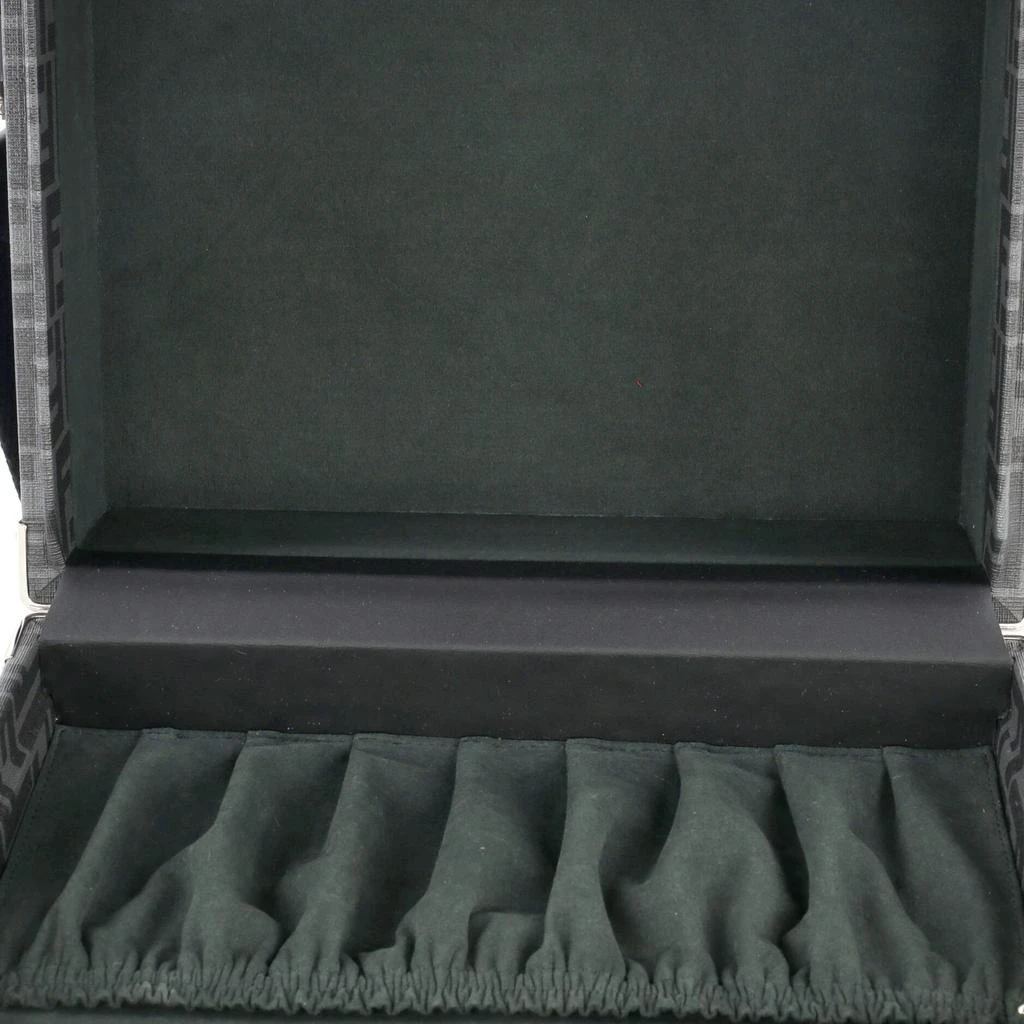 Fendi Rigid Suitcase Zucca Canvas with Leather Small 5
