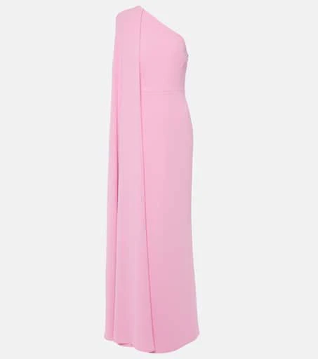 REBECCA VALLANCE Odetta one-shoulder gown 1