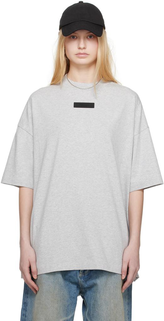 Essentials Gray Crewneck T-Shirt